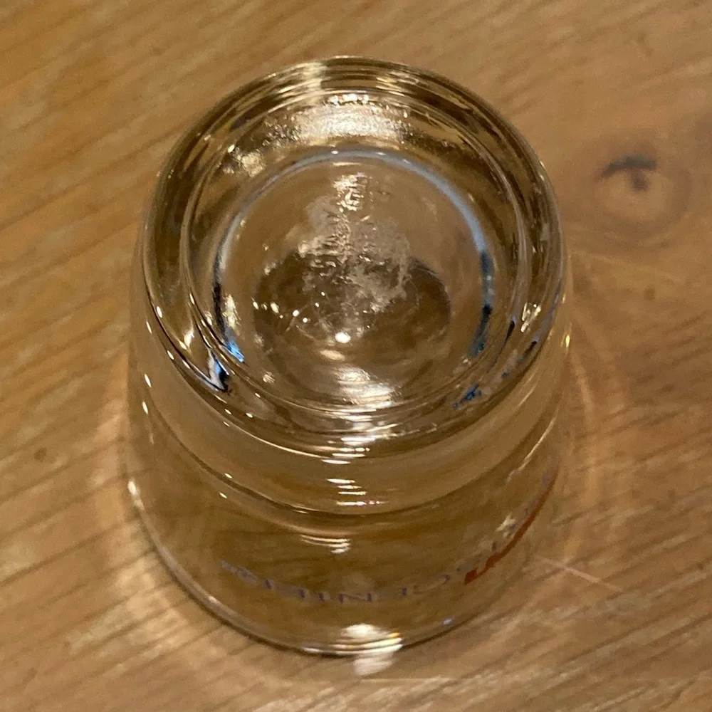 Vintage ESPN SPORTS CENTER Shot Glass 1990s. 2.5 inches tall.